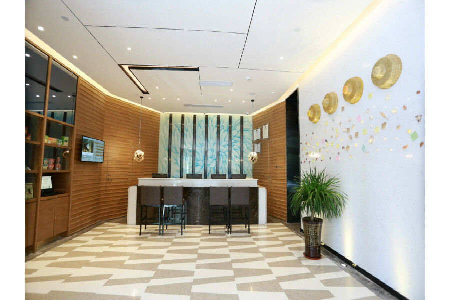 锦江都城酒店海南省政府日月广场免税店 Haikou  Exterior foto