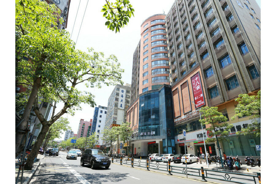 锦江都城酒店海南省政府日月广场免税店 Haikou  Exterior foto
